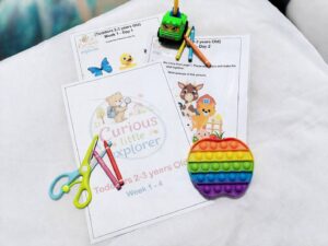 2 to 3 years Old Workbook - Weeks 1 to 4 (Digital product)