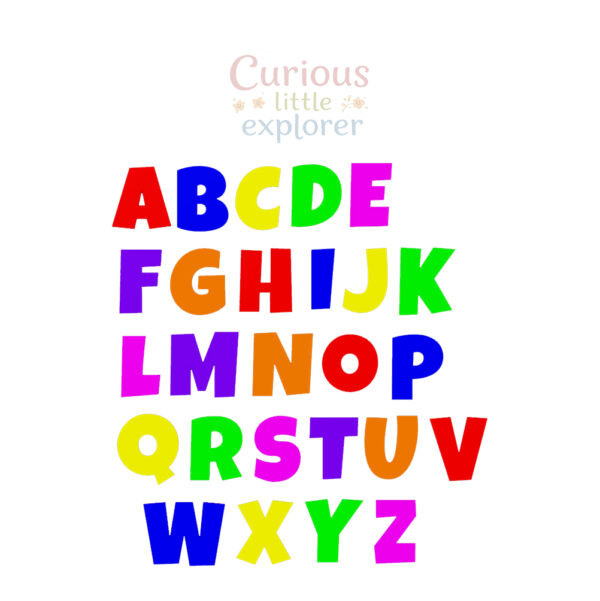 Alphabet Letter Tiles for Learning and Matching