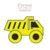 Dump Truck Sensory Tray