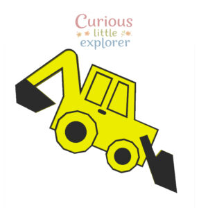 Excavator Sensory Tray