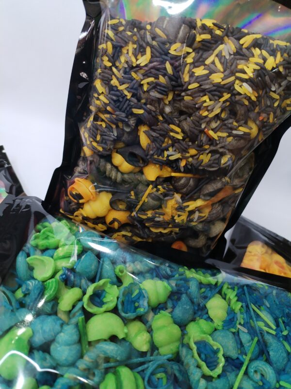 Mixed Dyed Rice and Pasta (500g)