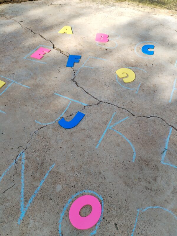 Alphabet Letter Tiles for Learning and Matching
