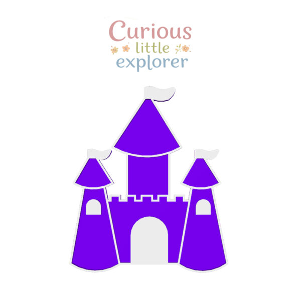 Princess Castle Sensory Tray