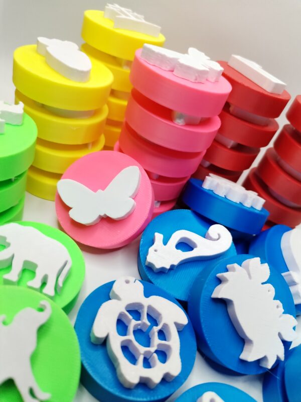 Beach Playdough Stamps