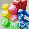 Beach Playdough Stamps