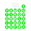 Alphabet Playdough Stamps