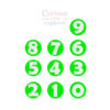 Numbers Playdough Stamps