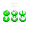 Footprint Playdough Stamps