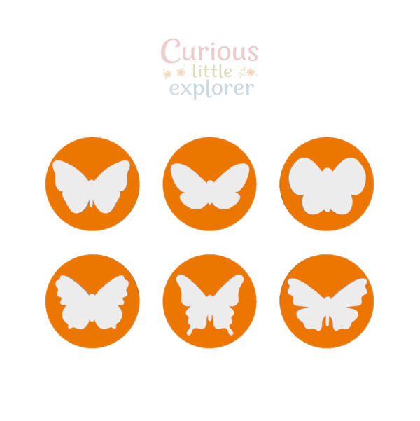 Butterfly Playdough Stamps