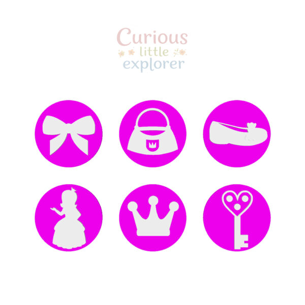 Princess Playdough Stamps