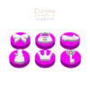 Princess Playdough Stamps
