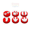 Footprint Playdough Stamps