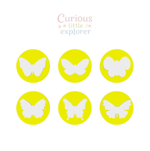 Butterfly Playdough Stamps