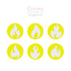 Flame Playdough Stamps