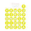 Alphabet Playdough Stamps
