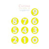 Numbers Playdough Stamps