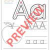 Spoor die letter A tot Z - Afrikaans