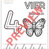 Spoor die nommer 1 tot 10 - Afrikaans