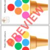 Match The Colour on the Ice Cream Cone