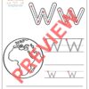 Trace the Letters A to Z - English