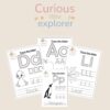 Trace the Letters A to Z - English