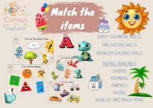 Match the items (Physical Product)